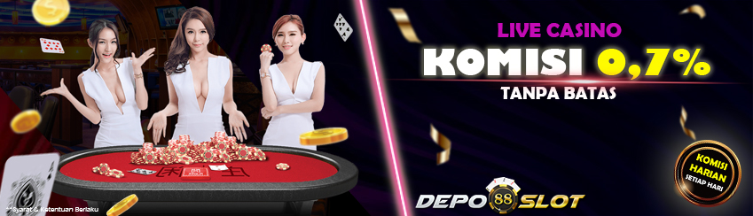 BONUS KOMISI 0.7% LIVECASINO